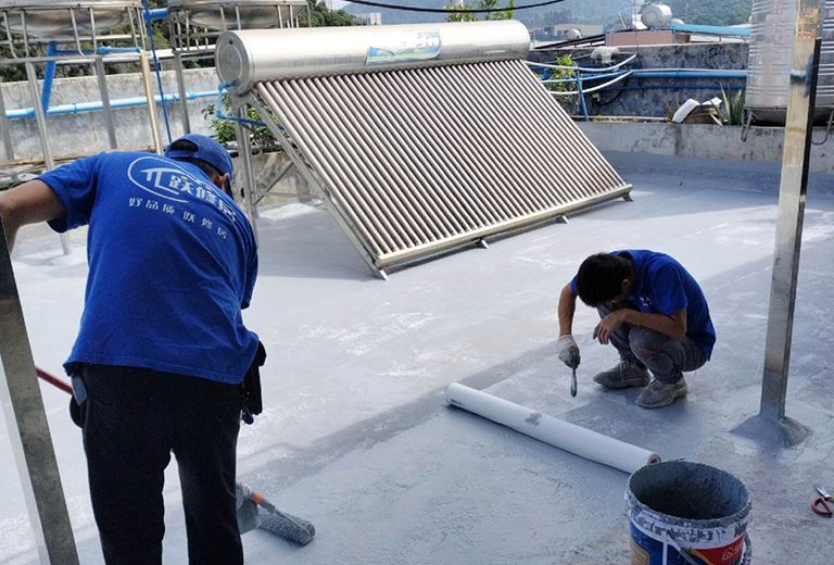 黃埔某棟自建房天面防水